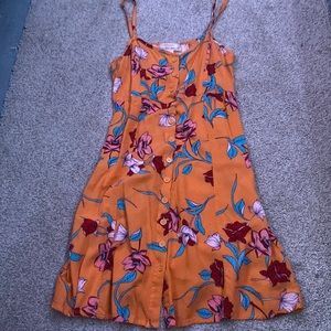 Band Of Gypsies Floral Dress